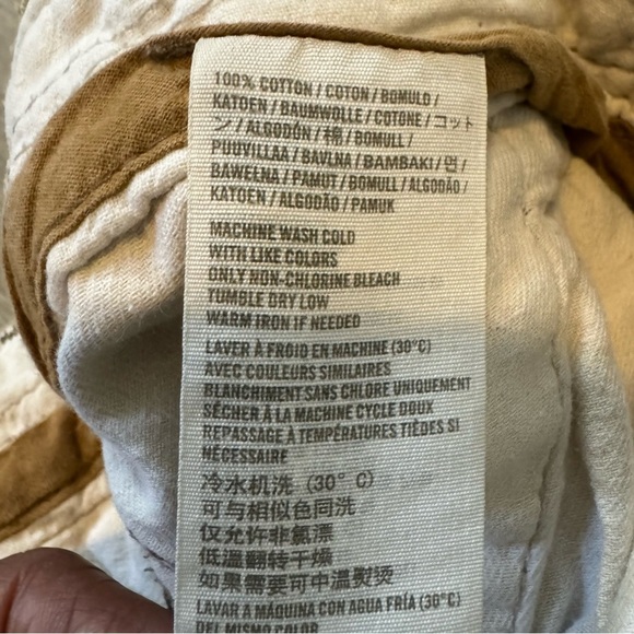 Men’s Vintage Y2K Hollister Cargo Shorts Outdoor Gorpcore Hike Baggy Khaki Sz 32 - Picture 7 of 12